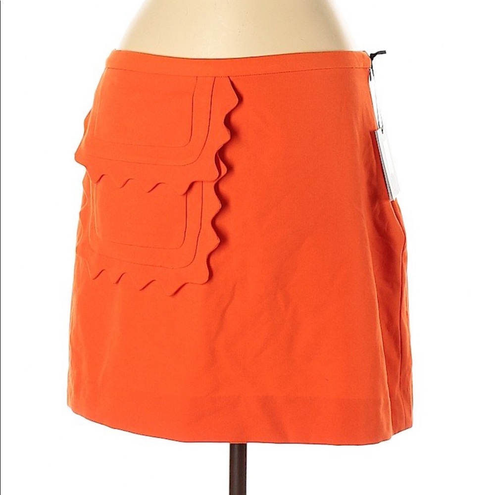Victoria Beckham x Target | Orange Twill Skirt